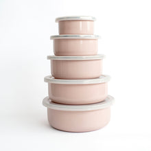 画像をギャラリービューアに読み込む, ENAMEL 5 PIECE NESTING SET