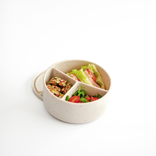이미지를 갤러리 뷰어에 로드 , 3 SECTION ROUND BENTO LUNCH BOX