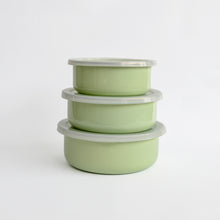 画像をギャラリービューアに読み込む, ENAMEL 3 PIECE NESTING SET