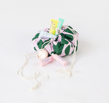 Load image into Gallery viewer, HAPPY POUCH CLUB — FLATLAY DRAWSTRING MAKE-UP POUCH