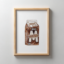 Load image into Gallery viewer, Choc Milk — Art Print