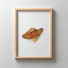 Cargar imagen en el visor de la galería, Bunnings Sausage Sizzle (Happy Weekend) - Art Print