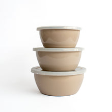 画像をギャラリービューアに読み込む, ENAMEL 3 PIECE BASIN NESTING SET