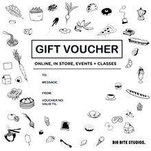 将图片加载到图库查看器,Pottery Class Gift Card