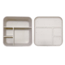 画像をギャラリービューアに読み込む, SILICONE LARGE SQUARE 4 SECTION LUNCH BOX