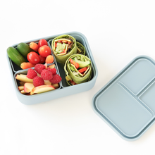 将图片加载到图库查看器,SILICONE LUNCH BOX WITH 3 REMOVABLE SECTIONS