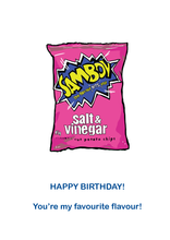 将图片加载到图库查看器,Samboys - 'You're My Favourite Flavour' - Birthday Card