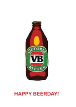 Charger l'image dans la galerie, VB - 'Happy Beerday' - Birthday Card