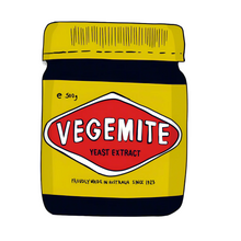 画像をギャラリービューアに読み込む, Cute Food Stickers – Australiana Icons for Everyday