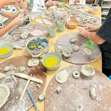 Load image into Gallery viewer, Tots Clay Club - Weekly Pottery Class (Ages 3–7)