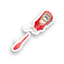 Load image into Gallery viewer, Ketchup Sticker — by Big Bite Studios