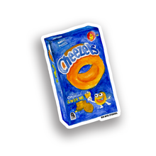 Load image into Gallery viewer, Cheezels Sticker — by Big Bite Studios