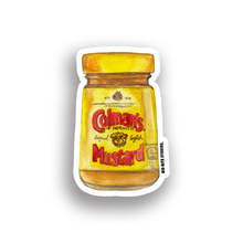 Load image into Gallery viewer, Colemans Mustard Sticker — by Big Bite Studios