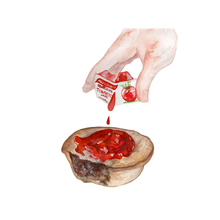 Load image into Gallery viewer, Meat Pie N Sauce — Art Print