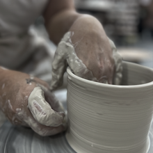 Load image into Gallery viewer, Casual Pottery, Trimming or Glazing Class | Wheel or Hand building - All ages