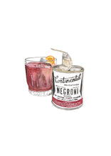 将图片加载到图库查看器,Negroni (I enjoy adulting with you) - Art Print
