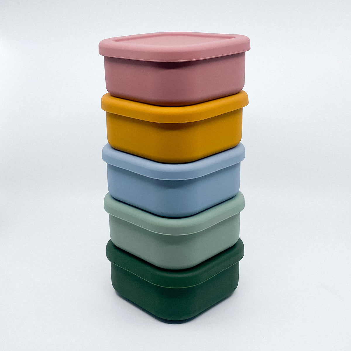 SQUARE SILICONE LUNCH BOX – Big Bite Studios