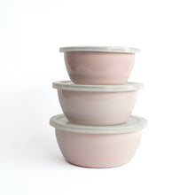 画像をギャラリービューアに読み込む, ENAMEL 3 PIECE BASIN NESTING SET
