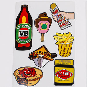 Australiana Sticker Sheet