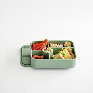 5 SECTION SILICONE BENTO LUNCH BOX