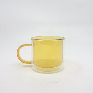 Sunshine Double-Walled Glass Mug