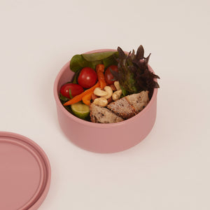 SILICONE ROUND LUNCH BOWL