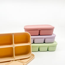 이미지를 갤러리 뷰어에 로드 , Leakproof Silicone Divided Lunchbox
