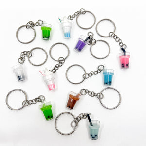 Bubble Tea Key Rings