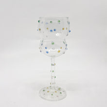 将图片加载到图库查看器，Spotted Bubble Wine Glass
