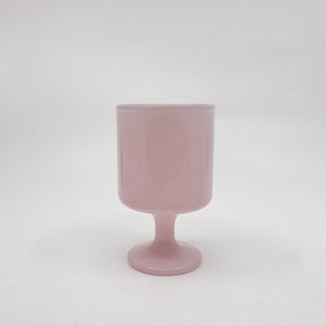 Blush and Sky Chalice Glasses