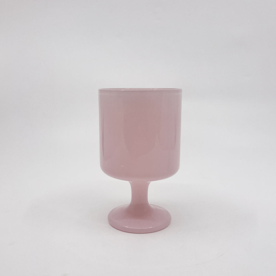 Blush and Sky Chalice Glasses