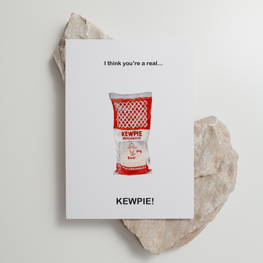 Kewpie - 'I think you're a real Kewpie' - Greeting Card
