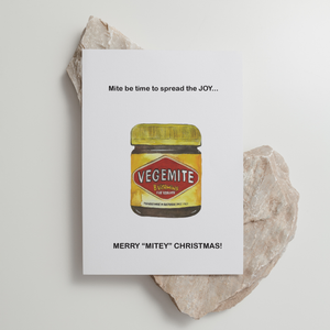 Vegemite - 'Mite be Time to Spread the Joy' Christmas Card