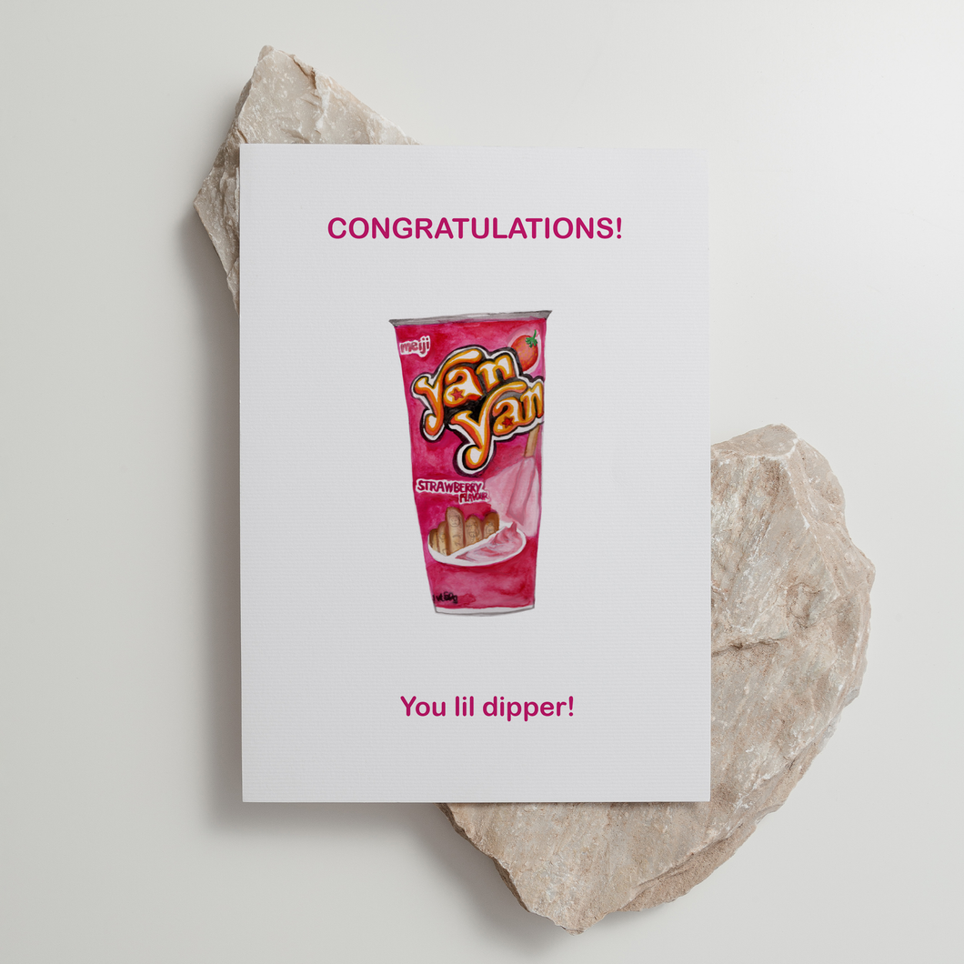 Yan Yan - 'You Little Dipper' - Greeting Card