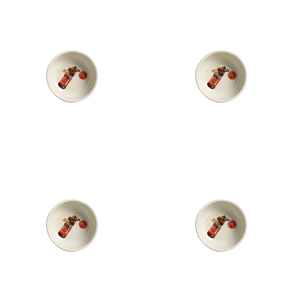 RAMEKINS — GIRL DINNER SNACK RAMEKINS — Set of 4