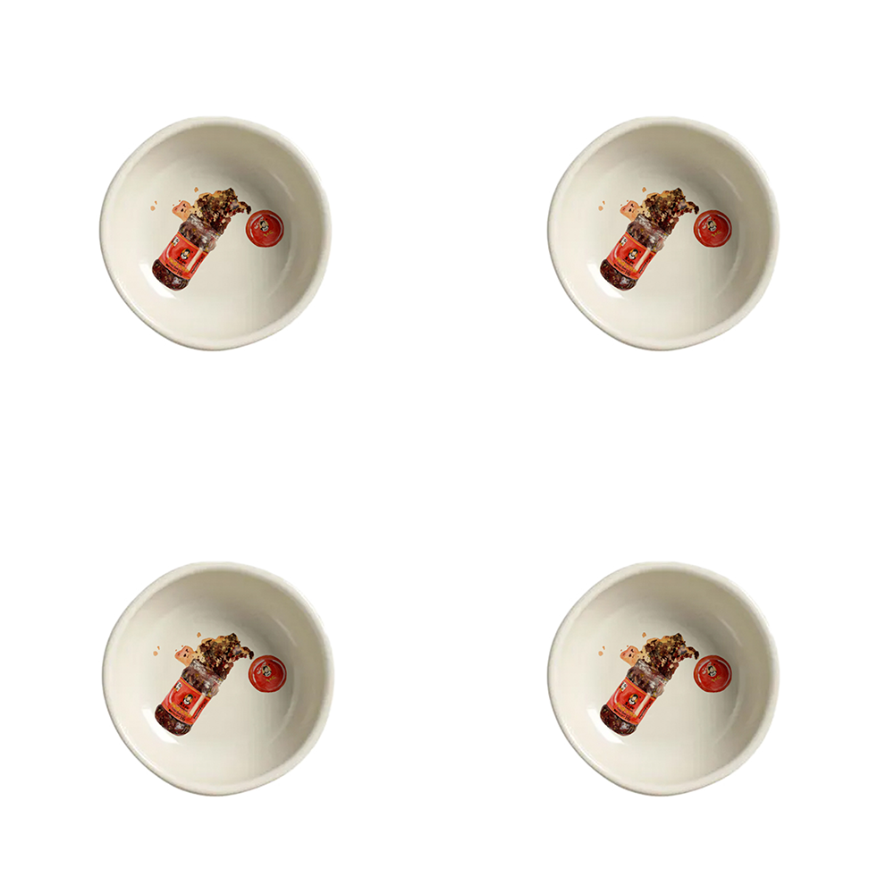 LAOGANMA GIRL DINNER SNACK RAMEKINS – Set of 4 – by Big Bite Studios