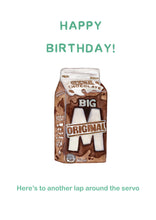 Load image into Gallery viewer, Choc Milk 'Happy Birthday' - Birthday Card
