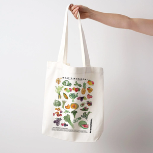 SHOPPING TOTE — WHAT'S IN SEASON