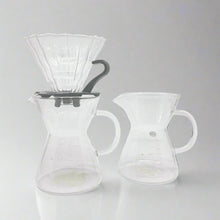 将图片加载到图库查看器，Product photo of clear glass Pour over Coffee Jug
