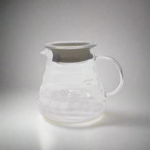 将图片加载到图库查看器，product photo of a glass coffee jug with lid
