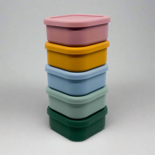 将图片加载到图库查看器，SQUARE SILICONE LUNCH BOX
