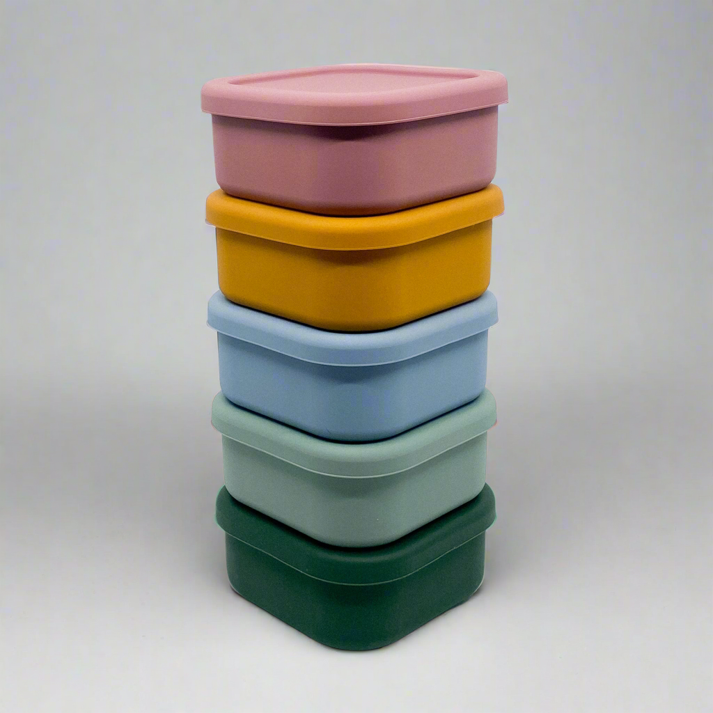 SQUARE SILICONE LUNCH BOX