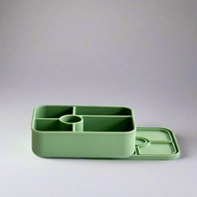 将图片加载到图库查看器，5 SECTION SILICONE LUNCH BOX
