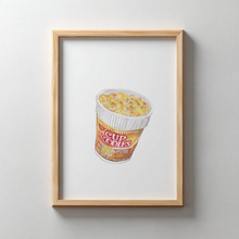 将图片加载到图库查看器，Cup Noodles (I spent all my money on living) - Art Print
