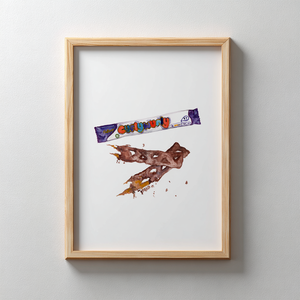 Curly Wurly (Curls get the girls) - Art Print