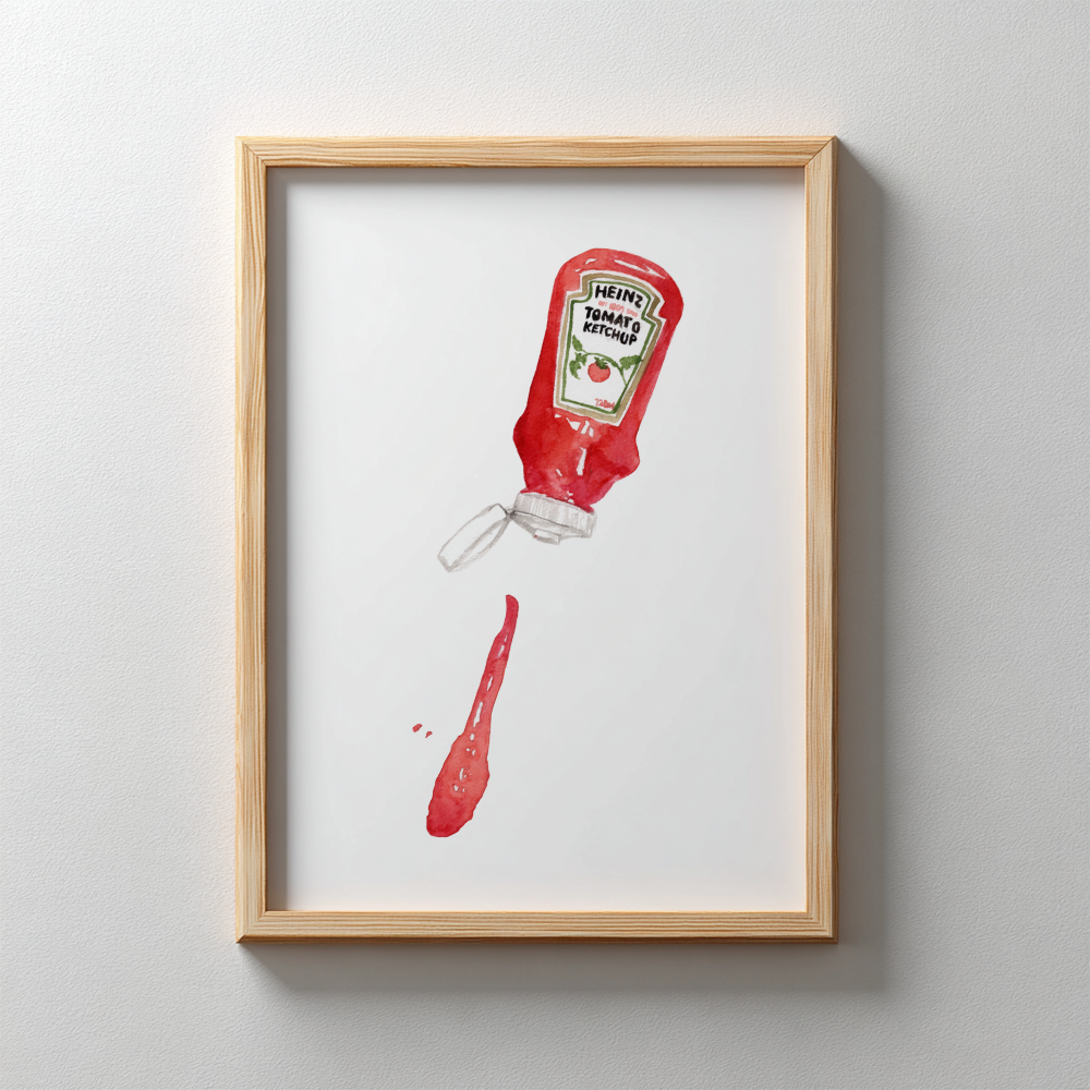 Heinz Ketchup (The superior sauce)- Art Print