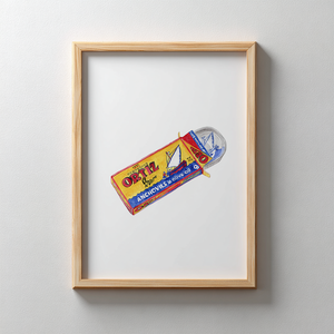 Oritz Anchovies (Best Fishes) - Art Print
