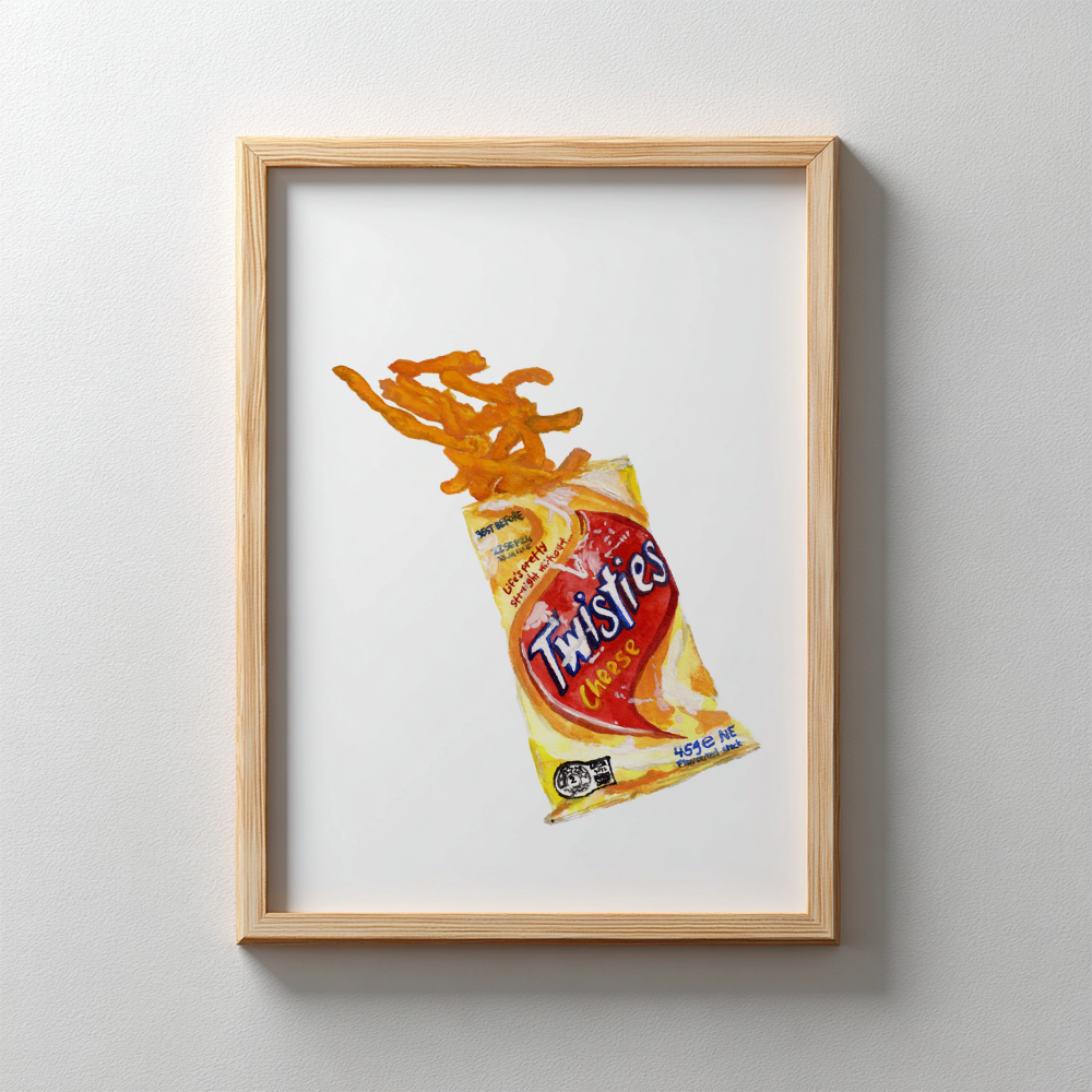 Twisties (Time to get twisted)- Art Print