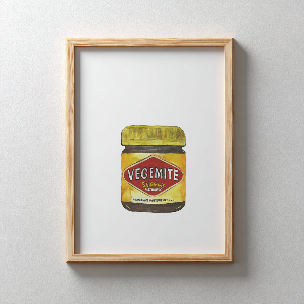 Vegemite (Mite be time to Start Spreading the News) - Art Print