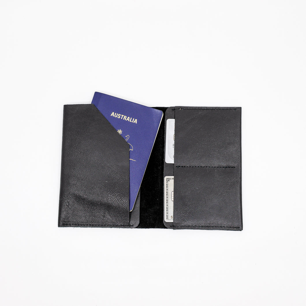 Lamb's Leather Passport Wallet